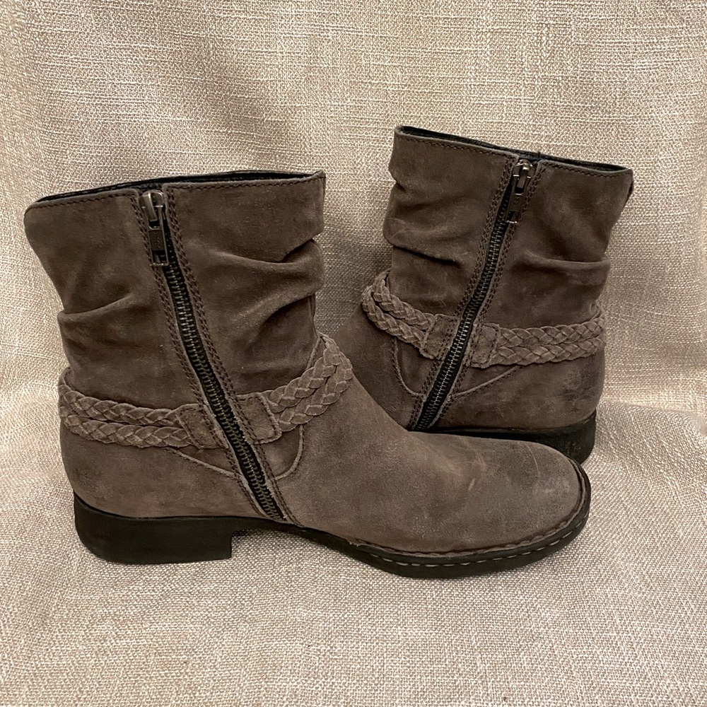 Born Kenya Boots / Booties - Grey Suede